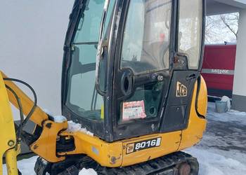 Minikoparka JCB 8016 Rok 2012