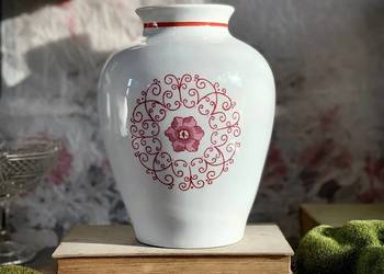 Porcelanowy wazon Chodzież PRL Porcelanowy wazon Chodzież PRL