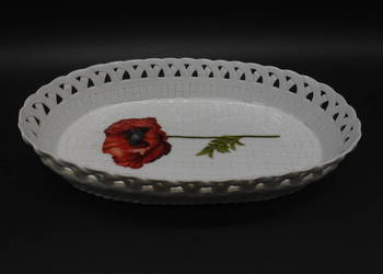 Ażurowa Patera / Koszyk Porcelanowy – ROMANTIC PORZELLAN