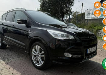 Ford Kuga 2.0tdci AWD titanium + ledy skóry full serwis bezwypadkowy 1.r.g…