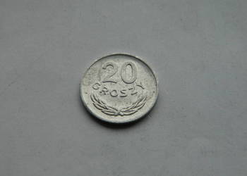 Monety 20 groszy (23 sztuki)  – czasy PRL.