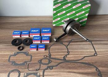 NOWY KOMPLETNY WAŁ KORBOWY ŁOŻYSKA USZCZELKI MZ ETZ 250 KRYNGIELIT