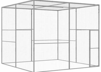 vidaXL Klatka dla kota, 3 x 3 x 2,5 m(SKU:146361)