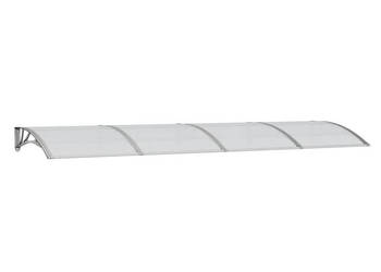 Daszek nad drzwi szary 350x100 cm poliwęglan WM-153595