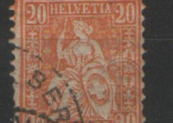 Zn. Szwajcaria   Mi 40, 1  kas  1881