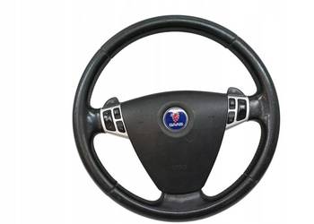 KIEROWNICA SKÓRZANA MULTIFUNKCJA  Saab 9-3 II (2002-2014)