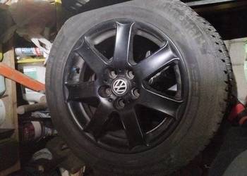 Koła felgi zimowe 5x112 205/60/16 VW Skoda Audi Seat aluminiowe continental