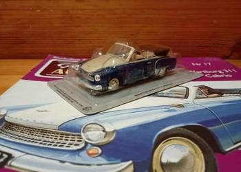 WARTBURG 311-2 CABRIO deagostini 1:43 kultowe auta PRL kolekcja Model nowy