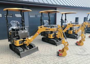 Minikoparka Nex N10 Briggs Starton, 1100kg, ramię LONG 2m