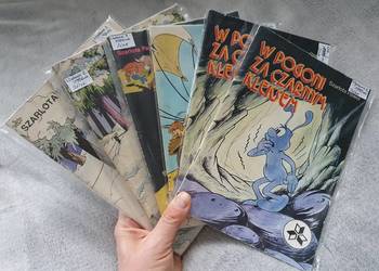 Przygody Kleksa - zestaw 6 komiksów Szarloty Pawel