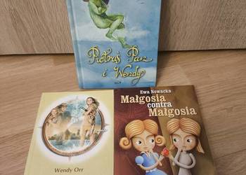 Zestaw 3 książek | Piotruś Pan i Wendy, Wyspa Nim, Małgosia contra Małgosia