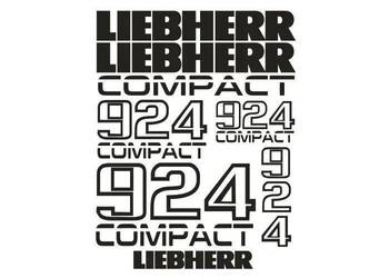 Naklejki naklejka oklejenie LIEBHERR 924 COMPACT Zamiennik