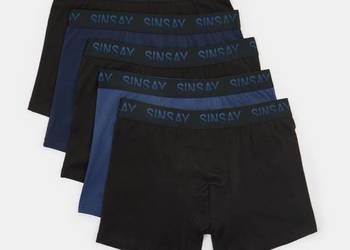 bokserki męskie typu long Sinsay 5pak