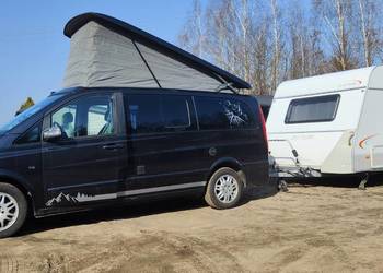 Mercedes viano MarcoPolo 3,0cdi v6 kamper zamiana, HYMER LIVING