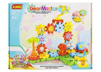Ruchome klocki Jumei 4+ PARK ROZRYWKI 54 elementy Ruchome klocki Jumei 4+ PARK ROZRYWKI 54 elementy