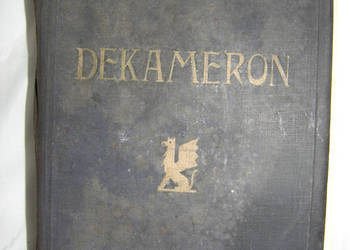 Dekameron G. Boccaccio 1930r._JSzD