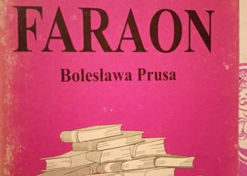 Faraon Prusa analizy lektur szkolnych księgarnia Praga okazy