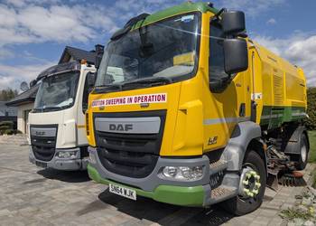 Zamiatarka uliczna DAF LF 55 220 SCARAB MISTRAL 2014