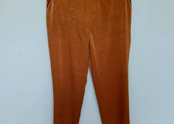 Miedziane spodnie Culture r. M – lekkie, eleganckie,