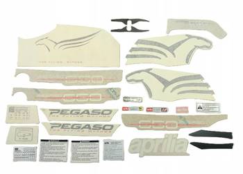 KOMPLET NAKLEJEK APRILIA PEGASO 650 IE 2001-2004 AEGEAN BLUE AP8167321 KOMPLET NAKLEJEK APRILIA PEGASO 650 IE 2001-2004 AEGEAN BLUE AP8167321