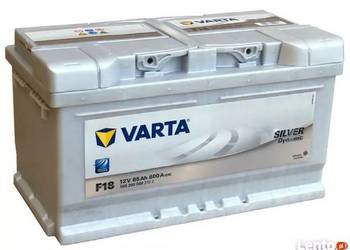 Akumulator 85Ah 800A VARTA SILVER F18 / DARMOWY DOWÓZ!