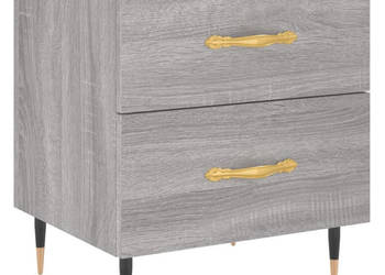 Szafka nocna szary dąb sonoma 40x35x475 cm WM-827272