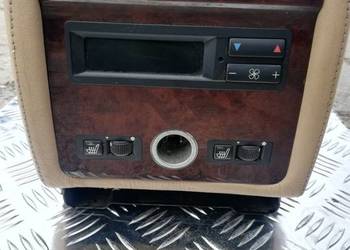 Bmw e38 3cia strefa klimatyzacji podłokietnik w skórze