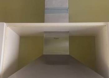 Okap kuchenny Whirpool srebrny Inox stożkowy st.bdb