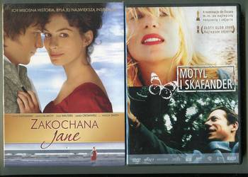 Motyl i skafander , Zakochana Jane 2 filmy DVD