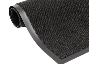 vidaXL Prostokątna wycieraczka przed drzwi 90 x 150 cm, czerwona(SKU:132715