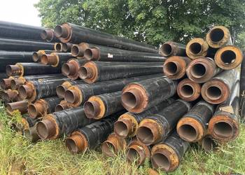 Rury stalowe Fi 219,1 x 4,5 Preizolowane