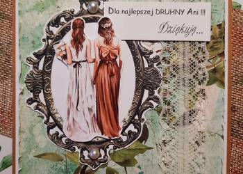 Podziękowanie dla druhny personalizowane