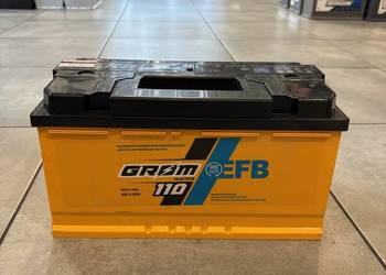 Akumulator Grom Racing EFB 110Ah 920A Prawy Plus