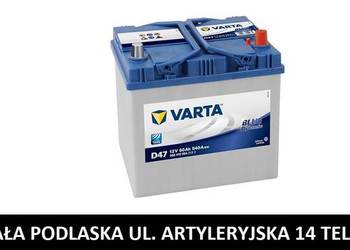 Akumulator  60Ah 540A VARTA Blue Dynamic D47 P+ Japan