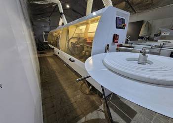 Okleiniarka Lange B100 KF-E 2014r. FREZ Wstępny ZAOBLANIE naroży 8-12m/min