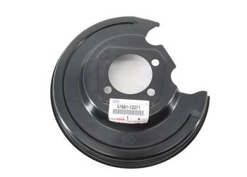 TOYOTA Auris Corolla Prius Oslona tarczy hamulcowej tyl 47881-12071 OE