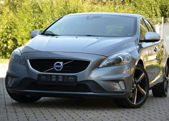Volvo V40 Super Stan 2.0D3 150KM Serwis R-design Skóra+alcantara Kamera Bi…