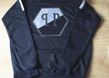 Bluza bawełniana replika Philip Plein  roz. XL