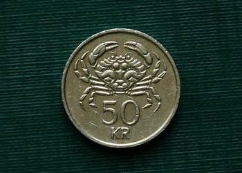 ISLANDIA - 50 koron, 1987r