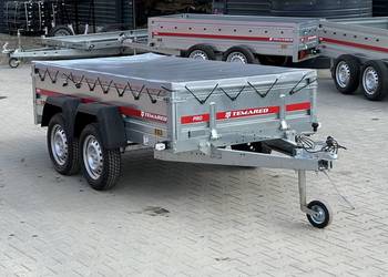 Temared PRO 2612/2 przyczepka samochodowa z plandeką płaską 264x126 cm
