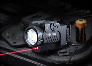 Latarka taktyczna Fenix GL22 na broń krótką laser
