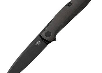 Nóż składany Bestech 9 Black Bronze Titanium, Black Stonewashed M390 by Br…
