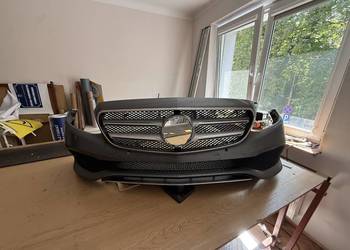 mercedes e-klasa w213 2016-2019 przedlift 6 pdc zderzak przedni kompletny j