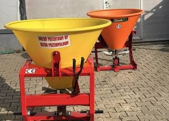 Rozsiewacz lejek 200L DEMAROL 3 dźwignie rozsiewacz nawozu transport