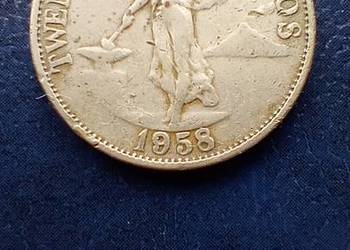 Stare monety 25 cent 1958 Filipiny