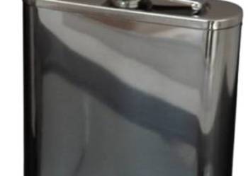 Elegancka Piersiówka Gentelo 180 ml ze Stali Nierdzewnej Srebrna- Gentelo