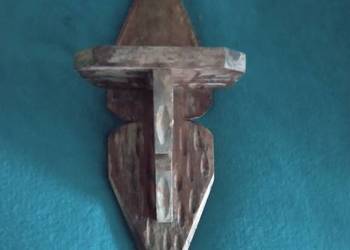 Sprzedam drewniany kwietnik PRL