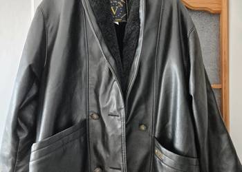 Kurtka Skórzana rozmiar L Shearling Made in Italy