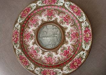 Talerz sygnowany. Talerz sygnowany.