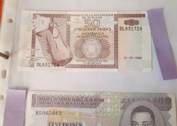 Banknot kolekcjonerski Burundia